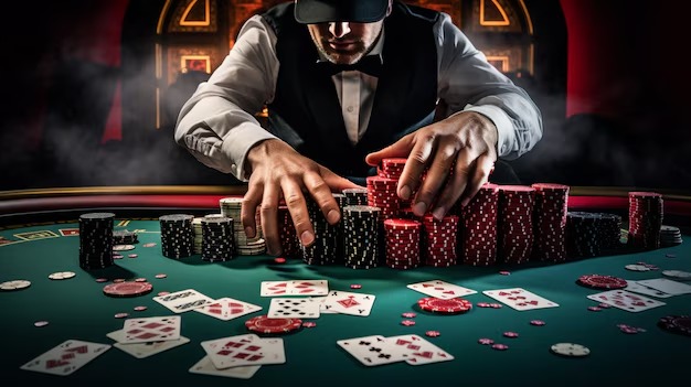 Lightning Baccarat live-dealer table with lightning strike visual effect on luxury345